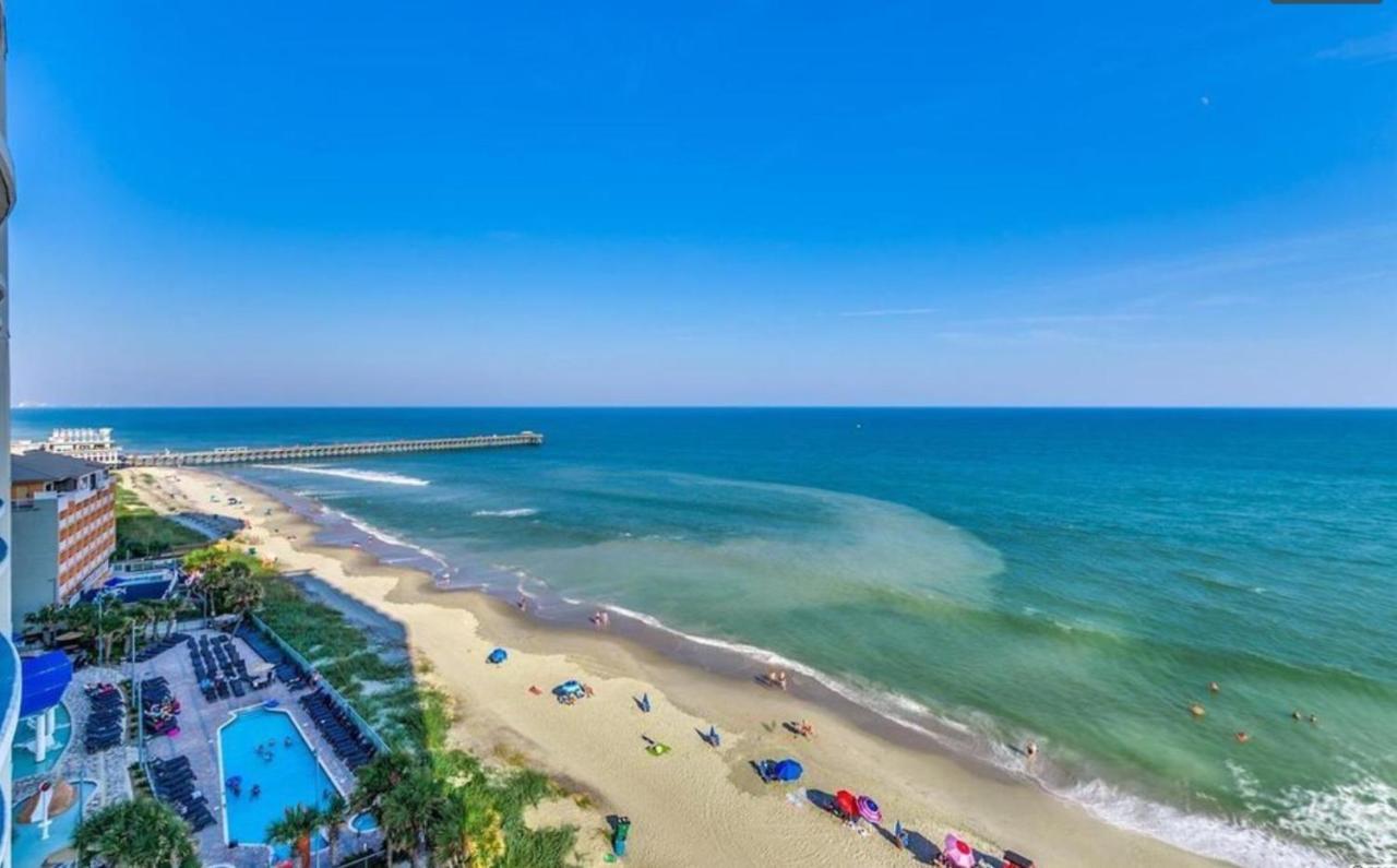 מירטל ביץ' Deluxe Ocean Front One Bedroom Suite In Sandy Beach Resort מראה חיצוני תמונה
