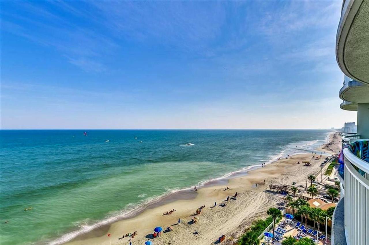 מירטל ביץ' Deluxe Ocean Front One Bedroom Suite In Sandy Beach Resort מראה חיצוני תמונה