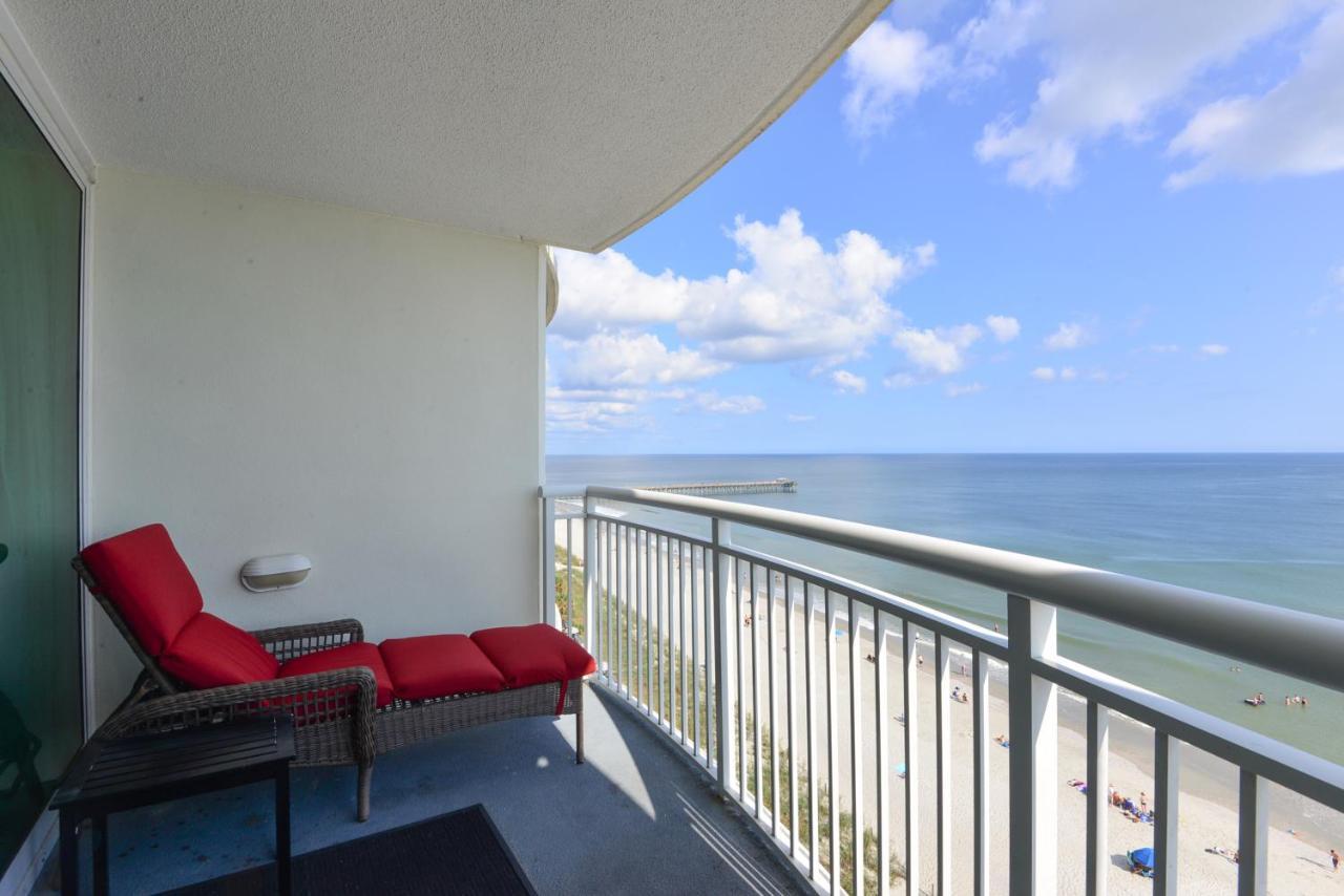 מירטל ביץ' Deluxe Ocean Front One Bedroom Suite In Sandy Beach Resort מראה חיצוני תמונה